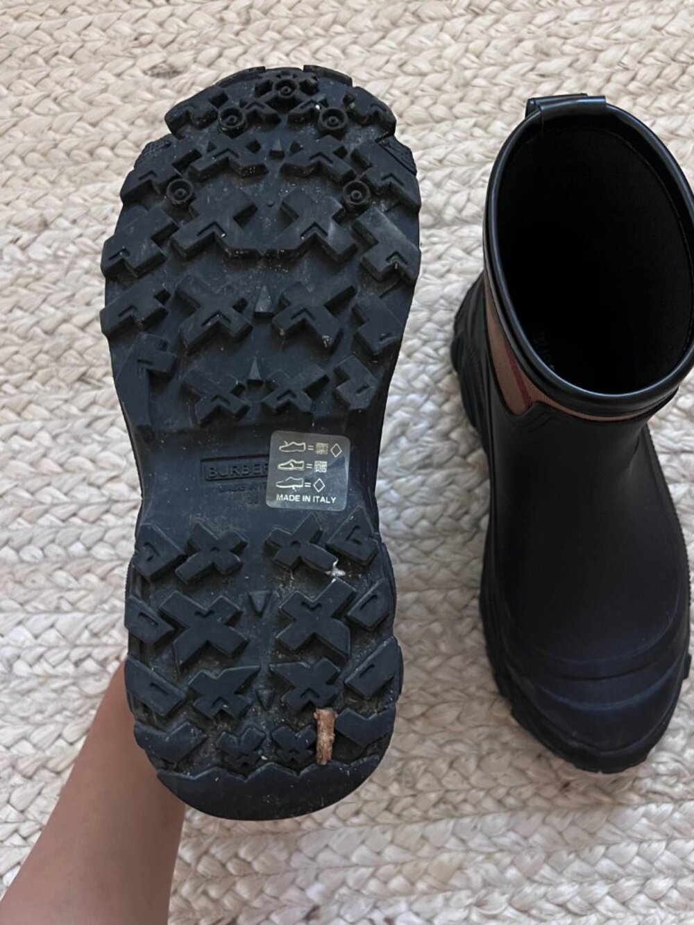 Burberry Rain Boots - Picture 4 of 5